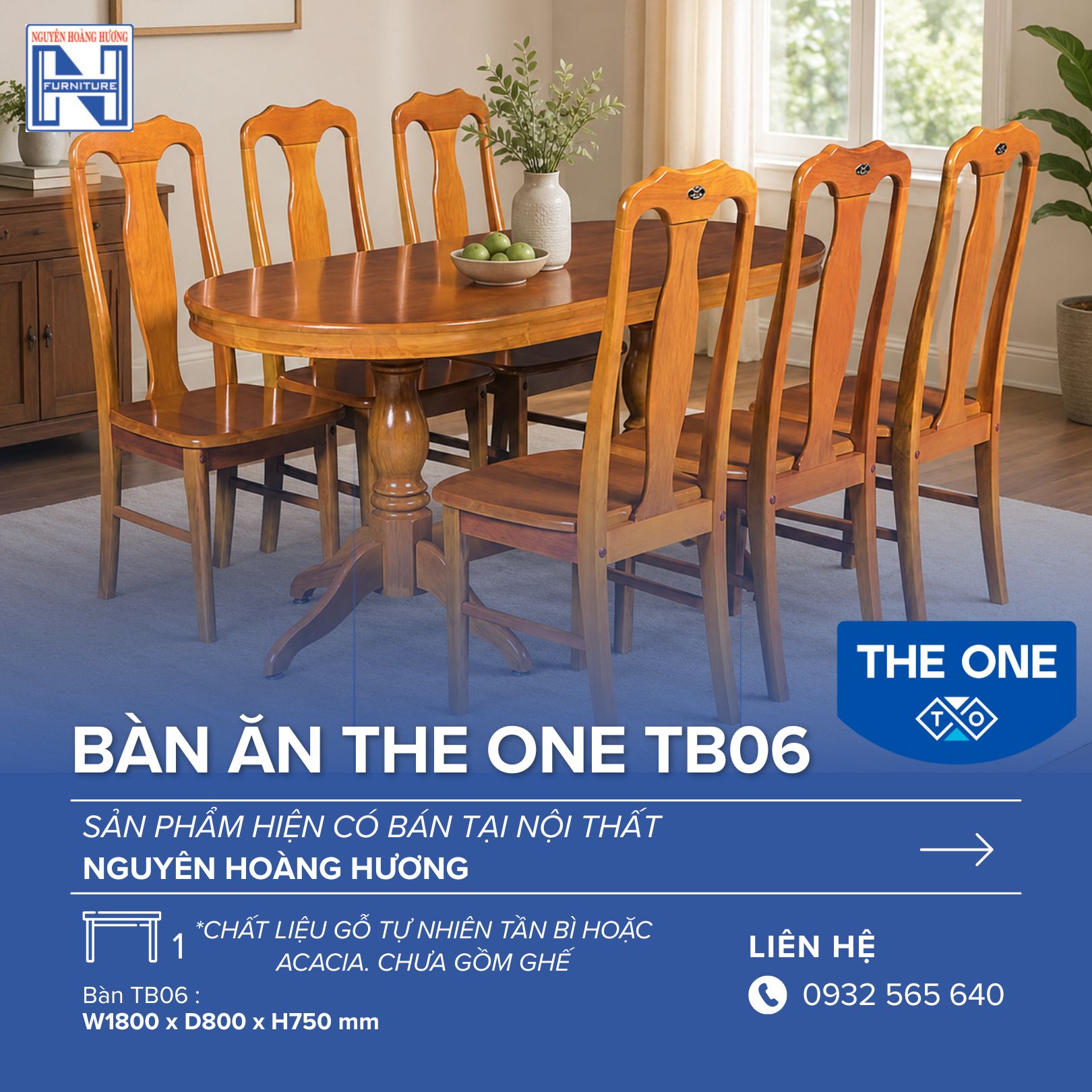 Bàn Ăn The One TB06