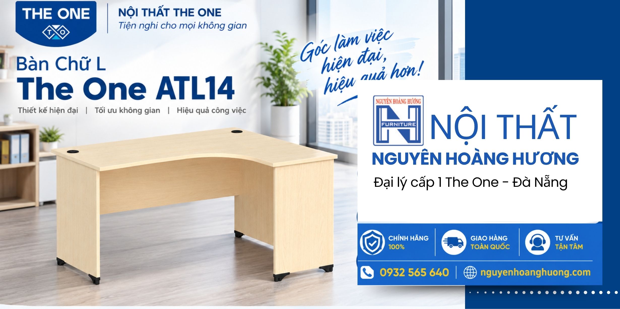 Bàn Chữ L The One ATL14