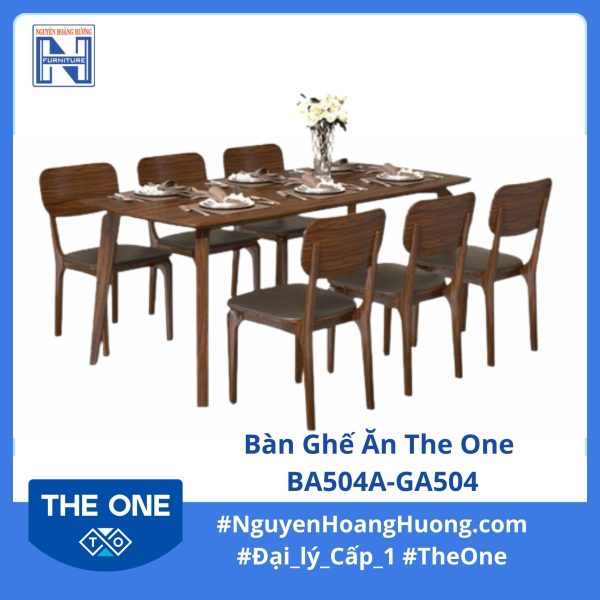 Bàn Ghế Ăn The One BA504A-GA504