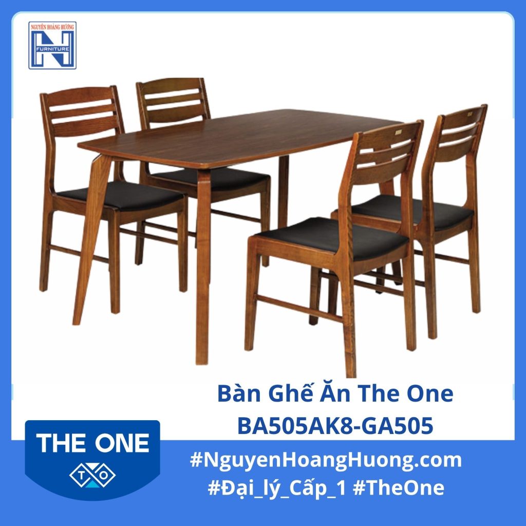 Bàn Ghế Ăn The One BA505AK8-GA505