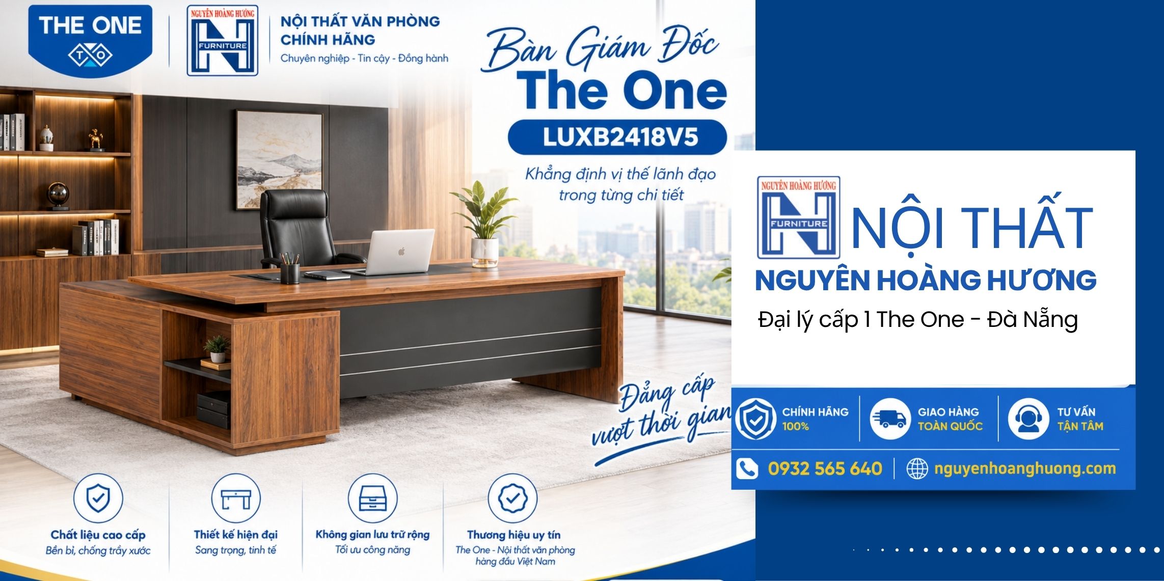Bàn Giám Đốc The One LUXB2418V5