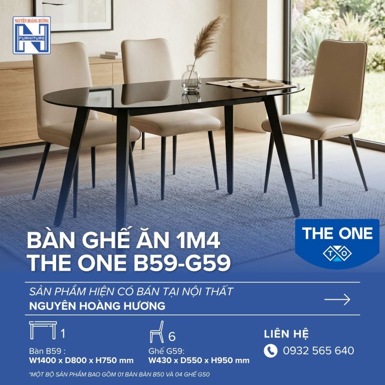 Bàn Ghế Ăn The One B59-G59
