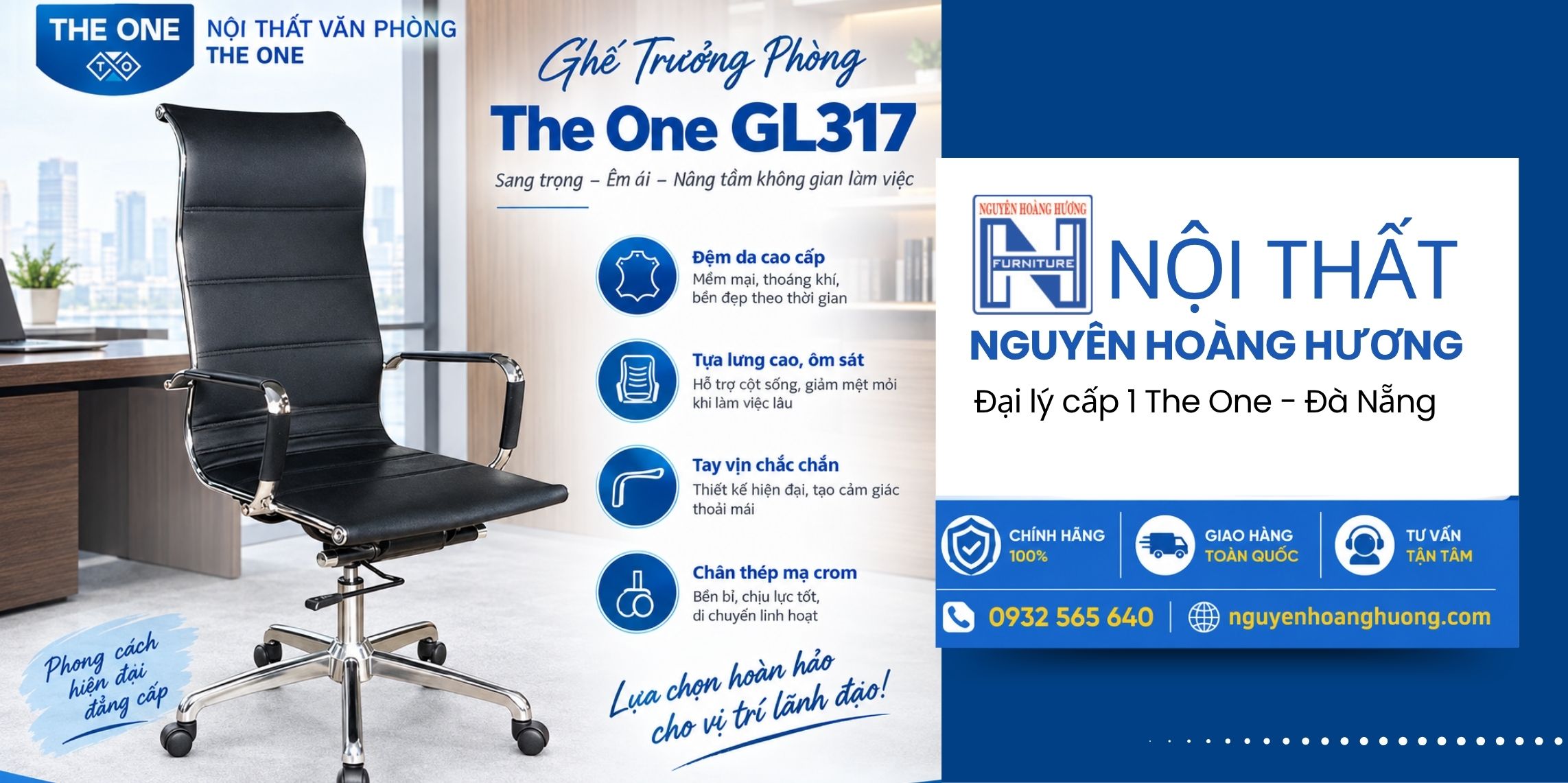 Ghế Trưởng Phòng The One GL317
