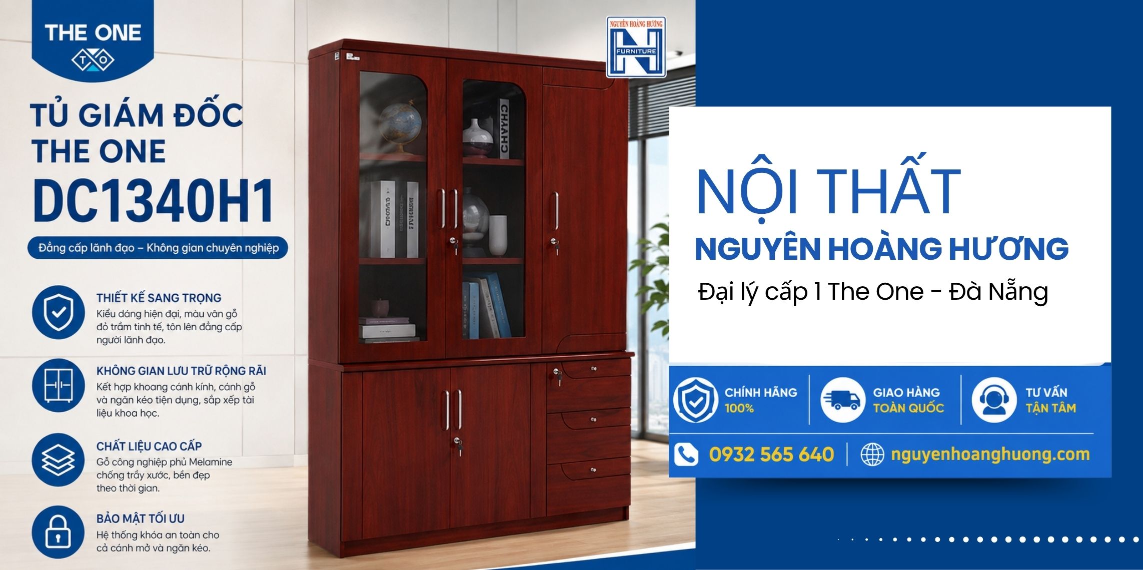 Tủ Giám Đốc The One DC1340H1