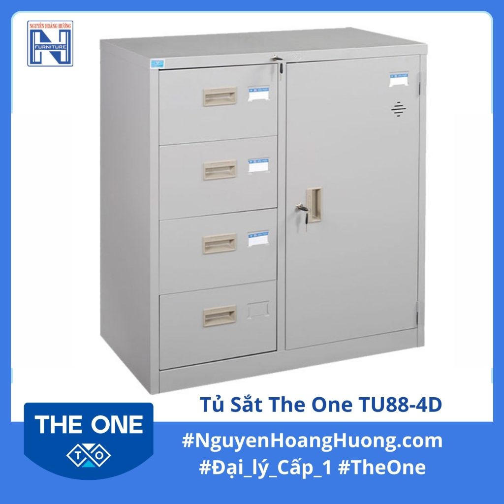 Tủ Sắt The One TU88-4D