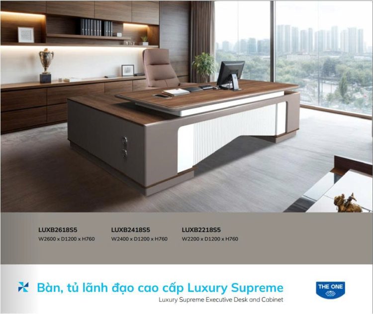 Bàn lãnh đạo cao cấp LUXB2218S5