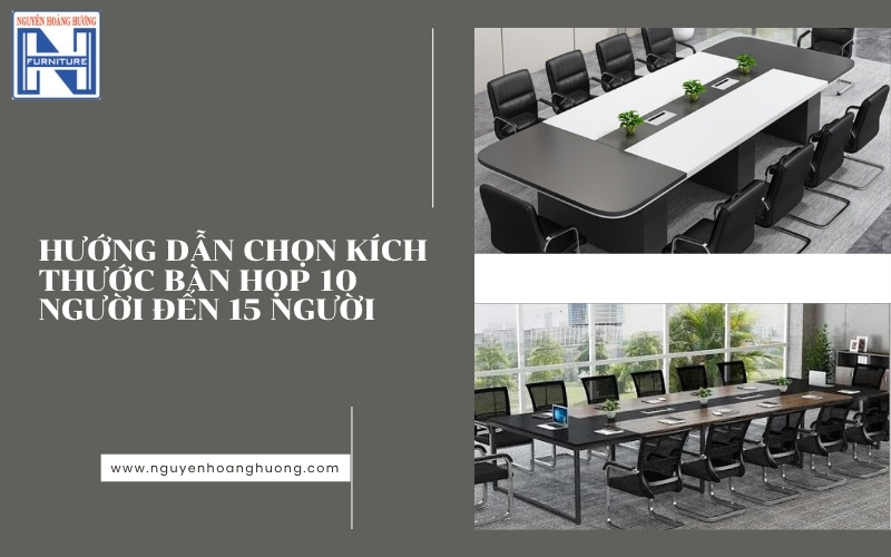 kích thước bàn họp 10 người