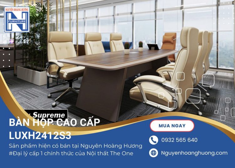Bàn Họp Cao Cấp LUXH2412S3