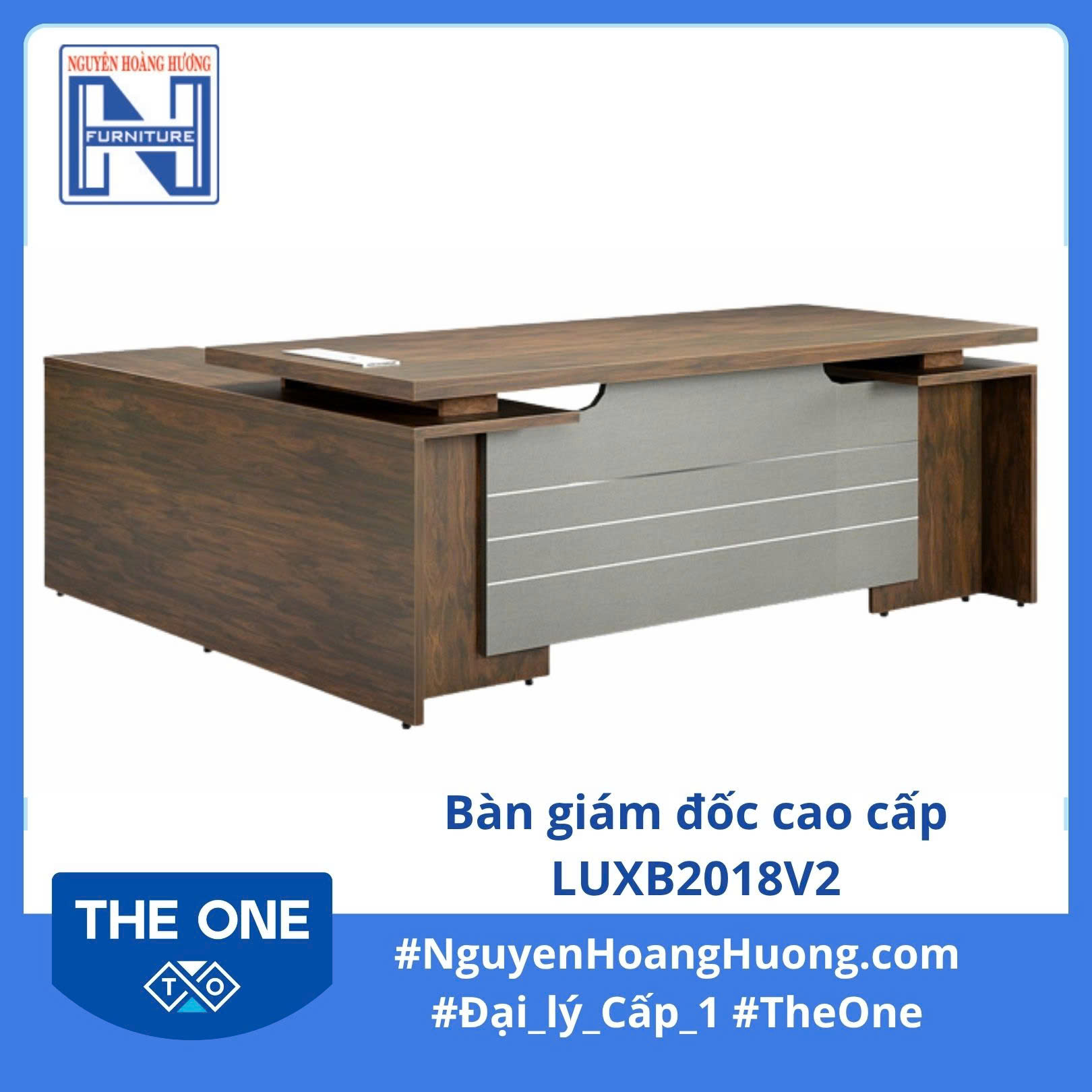 Bàn Giám Đốc Cao Cấp LUXB2018V2 Bàn Giám Đốc Cao Cấp LUXB2018V2