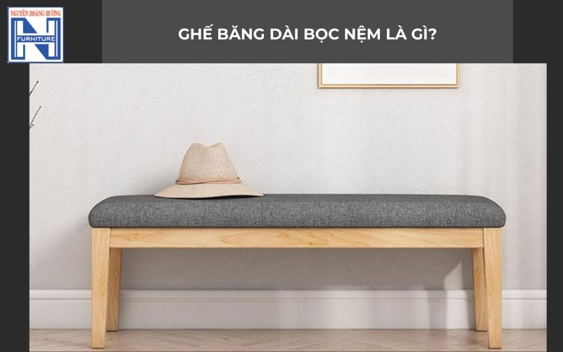 Ghế băng dài bọc nệm giá rẻ