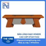 Bàn lãnh đạo Veneer cao cấp DT2411V22