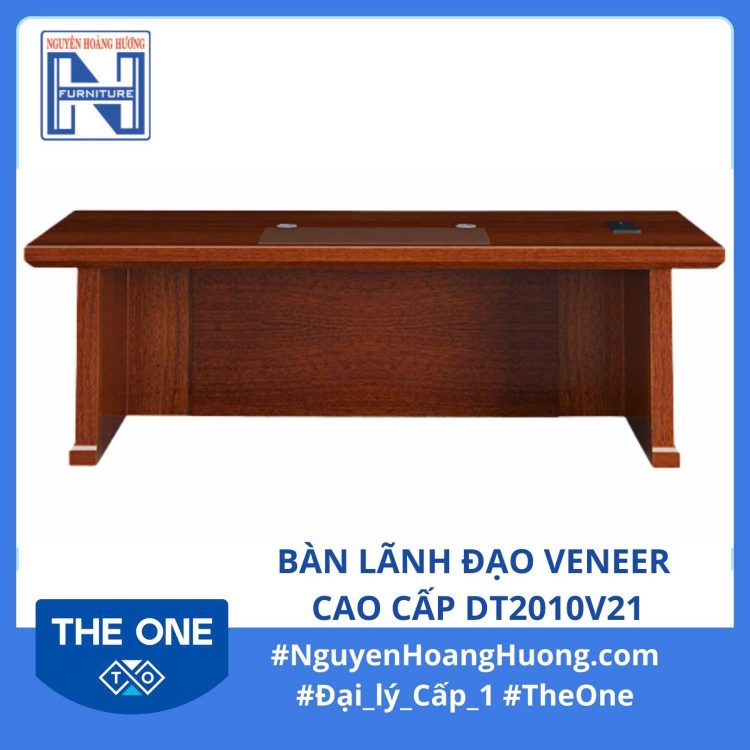 Bàn Lãnh Đạo Veneer Cao Cấp DT2010V21