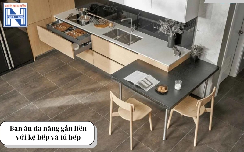 Bàn ăn thông minh gấp gọn