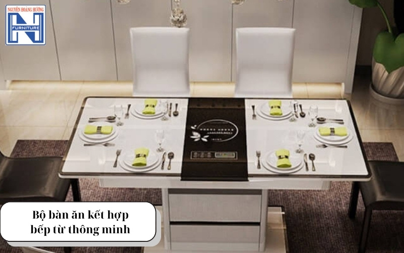 Bàn ăn thông minh gấp gọn