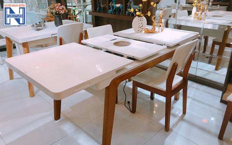 Bàn ăn thông minh gấp gọn