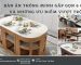 Bàn ăn thông minh gấp gọn 6 ghế
