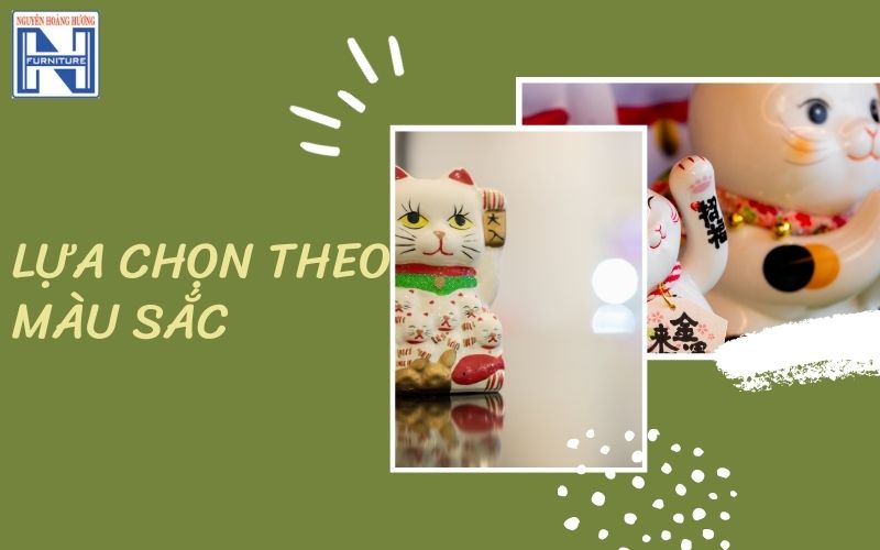 Cách để mèo thần tài trên bàn làm việc