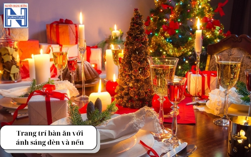 Cách trang trí bàn ăn đơn giản