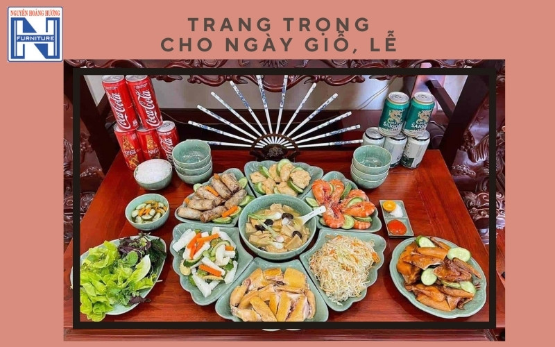 Cách trang trí bàn ăn đơn giản