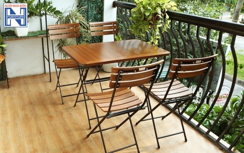 Ghế gỗ xếp thông minh