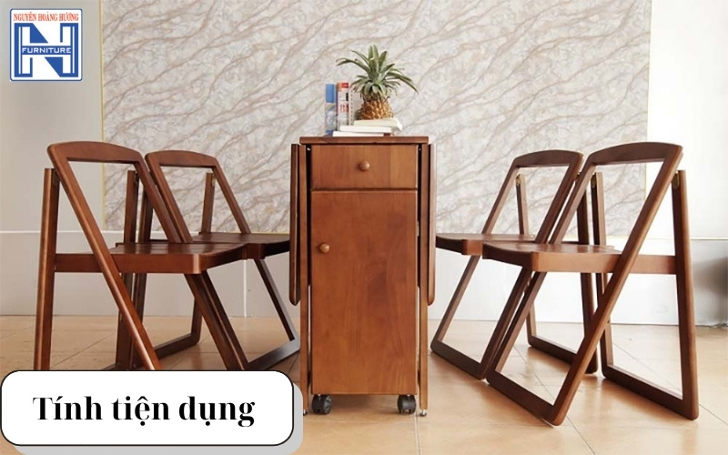 Ghế gỗ xếp thông minh