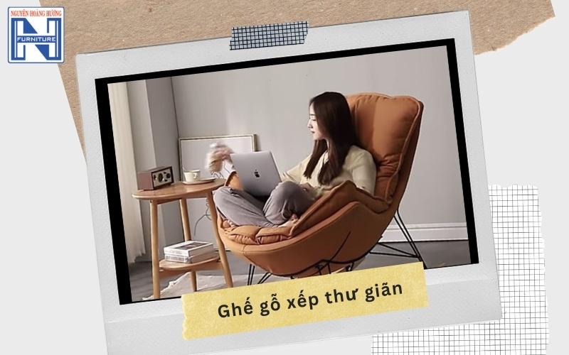 Ghế gỗ xếp thông minh