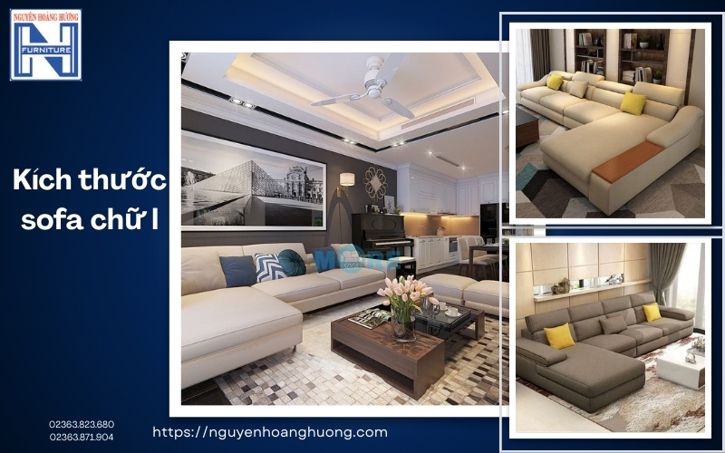 Kích thước sofa chữ l