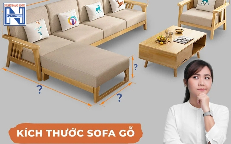Kích thước sofa chữ l