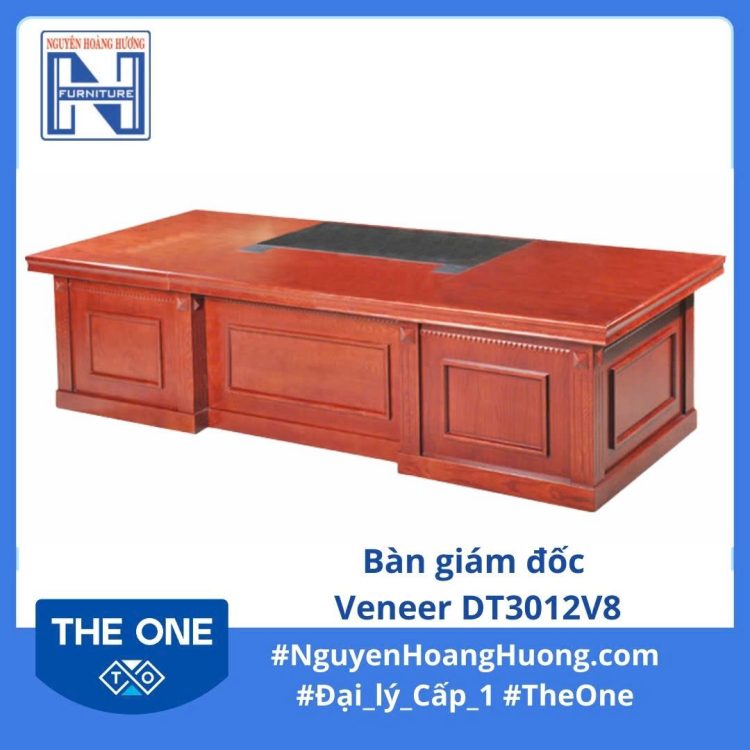 Bàn Giám Đốc Veneer DT3012V8 Bàn Giám Đốc Veneer DT3012V8