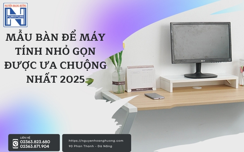 bàn để máy tính nhỏ gọn