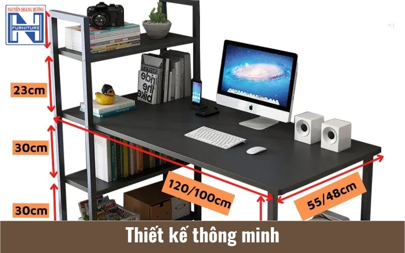 bàn máy tính 1m