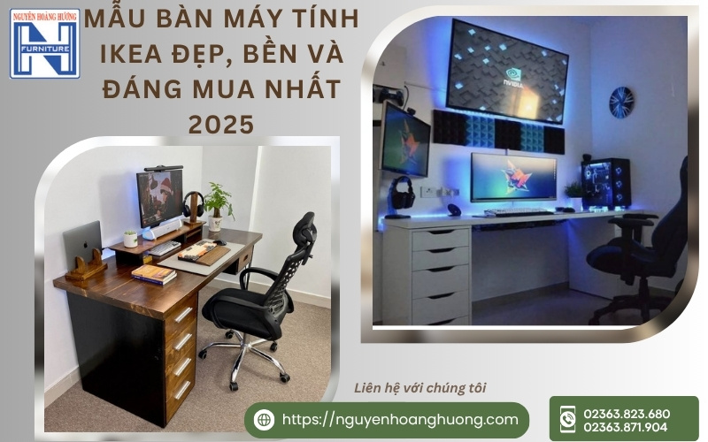 bàn máy tính ikea