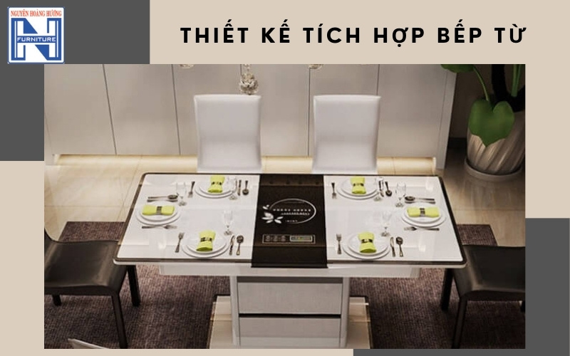 Bộ bàn ghế ăn gấp gọn