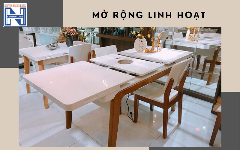 Bộ bàn ghế ăn gấp gọn