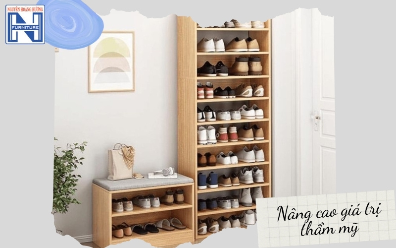 Kệ gỗ 5 tầng 60cm