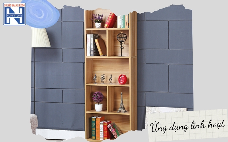 Kệ gỗ 5 tầng 60cm