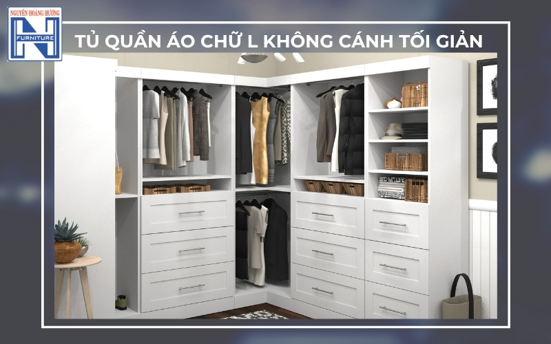 Tủ quần áo chữ L