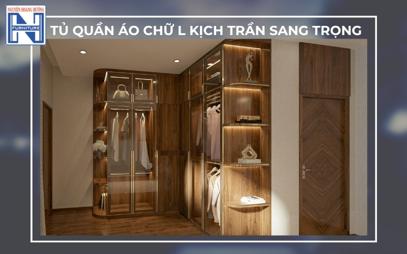 Tủ quần áo chữ L