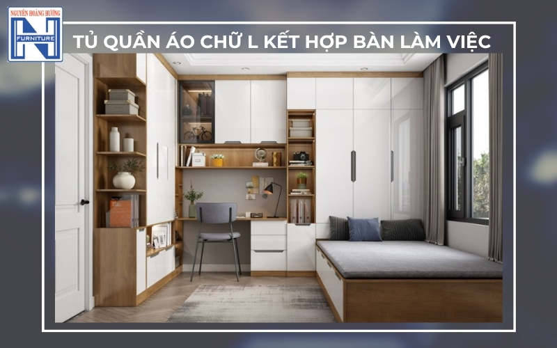 Tủ quần áo chữ L