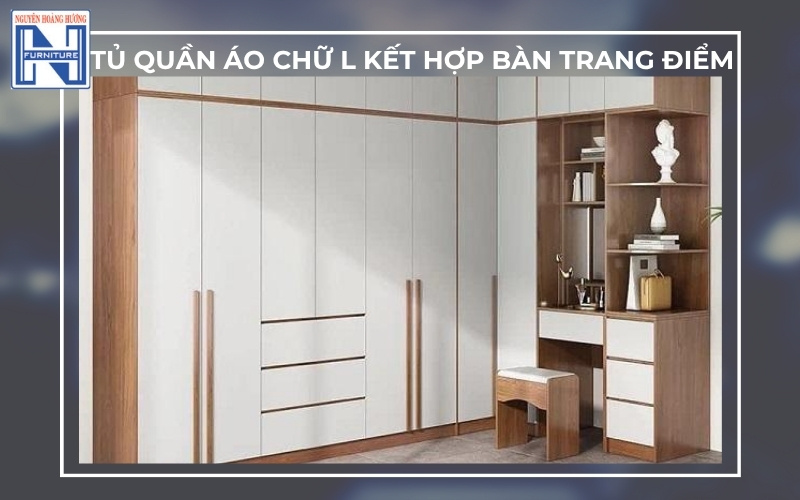 Tủ quần áo chữ L