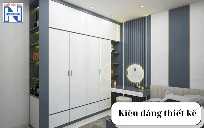 Tủ quần áo chữ L