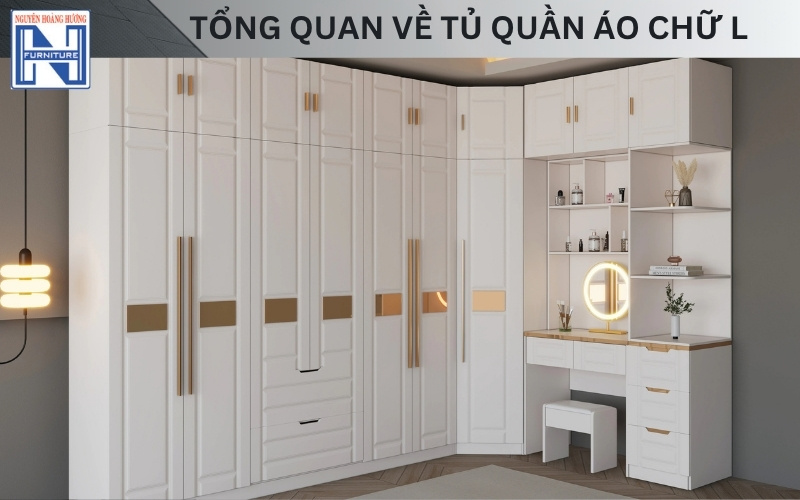 Tủ quần áo chữ L