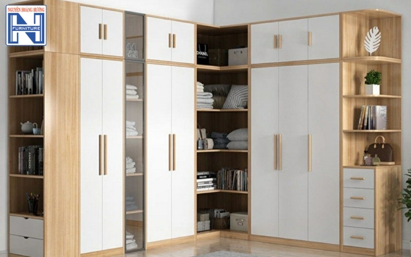 Tủ quần áo chữ L