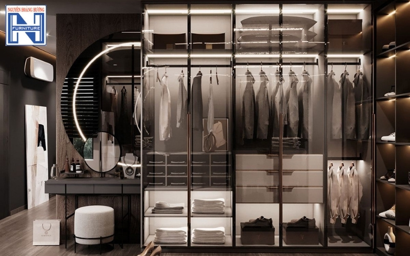 Tủ quần áo chữ L