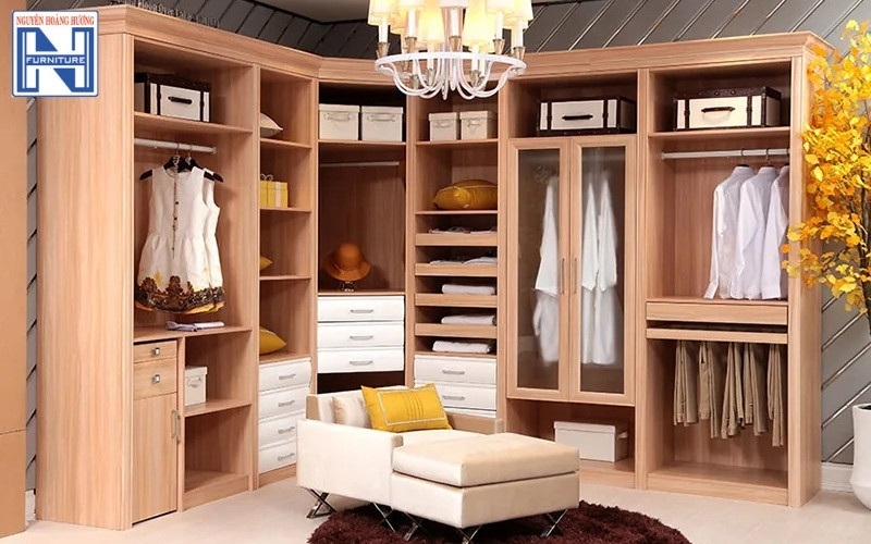 Tủ quần áo chữ L