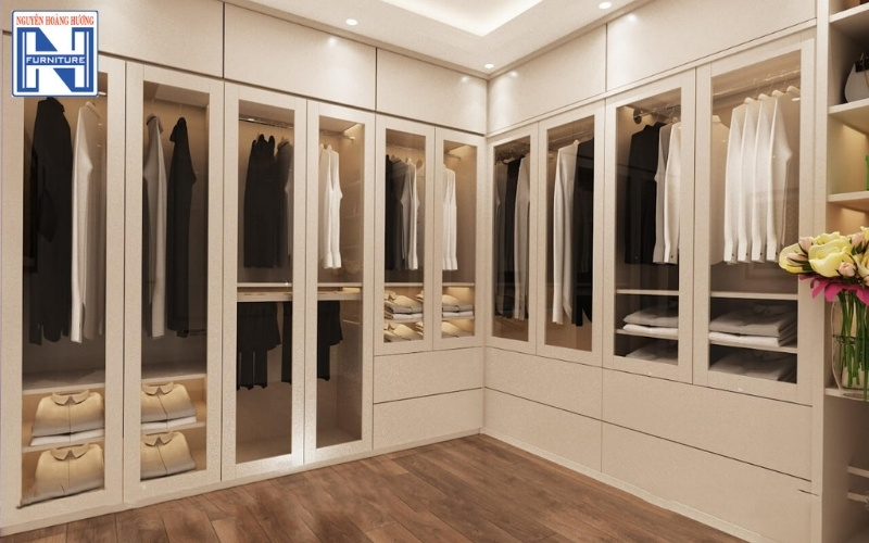 Tủ quần áo chữ L