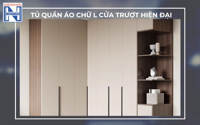 Tủ quần áo chữ L