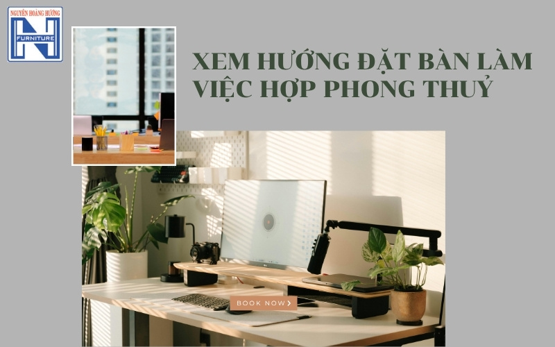 xem hướng đặt bàn làm việc