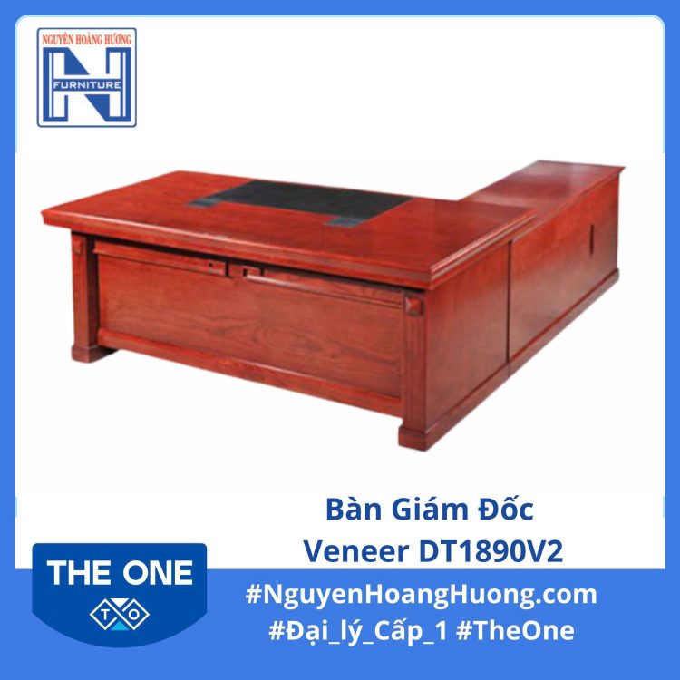 Bàn Giám Đốc Veneer DT1890V2