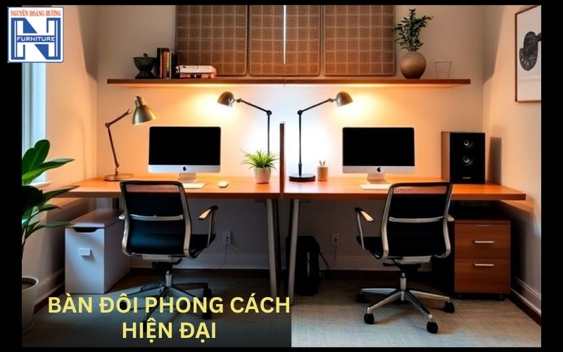 Bàn làm việc 2 người ngồi Bàn làm việc 2 người ngồi